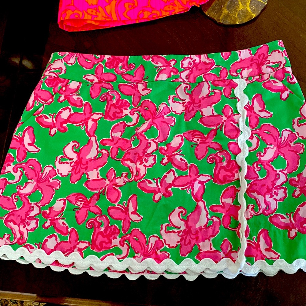 Lilly Pulitzer Scalloped Skort